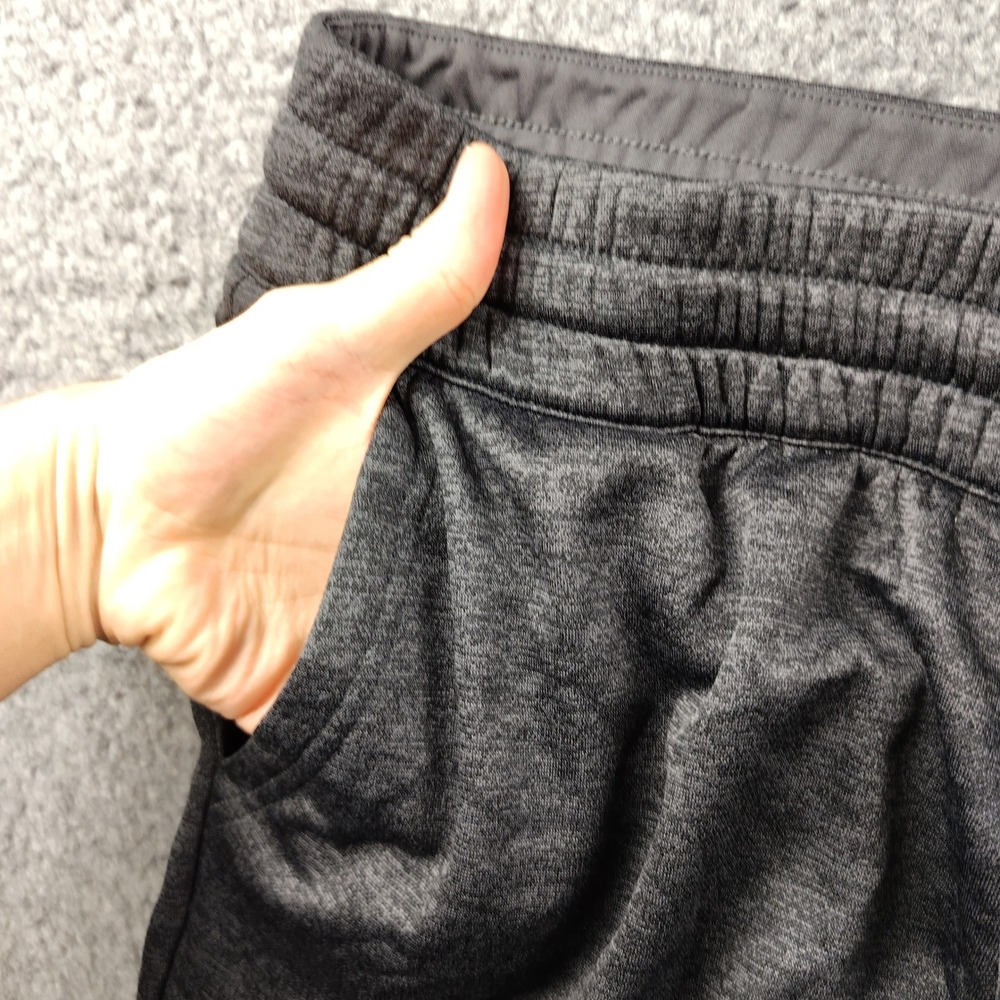 Adidas Pants Sz XL Climawarm Wide Leg Dark Grey Fleece Lined Stretch EUC - Picture 4 of 7